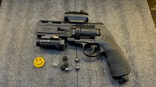 Umarex Airgun T4E TR 50 C02 Powered cal 50 unboxing and testing airgun airgunph [upl. by Swor]