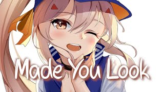 「Nightcore」 Made You Look  Meghan Trainor ♡ Lyrics [upl. by Boffa143]