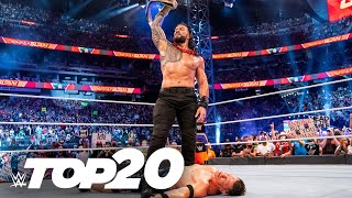 20 greatest Roman Reigns moments WWE Top 10 special edition Nov 3 2022 [upl. by Vladimar]