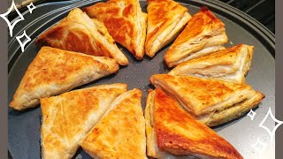 Beef puffs  Meat puff pastry recipe  Kerala beef puff recipe [upl. by Loux]