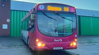 Preserved First Glasgow 69101 SF06GZL Volvo B7RLE [upl. by Edra278]