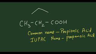 propionic acid or propanoic acid [upl. by Kapeed558]