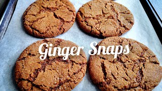 Ginger Snap Biscuits Easy to make and so delicious [upl. by Naveb]