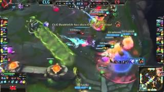 Doublelift Ashe Pentakill vs Cloud 9 [upl. by Atsejam411]