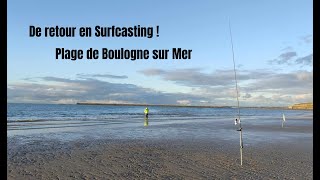 De retour en Surfcasting sur la Plage de Boulogne sur Mer [upl. by Schaumberger971]