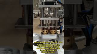 rotary double heads sealing machine [upl. by Nylidam]