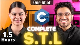 C STL Complete Tutorial  Standard Template Library  One Shot [upl. by Allix]