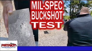 Testing MilSpec Buckshot With Ballistic Gel [upl. by Erdnaid]