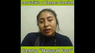 CERVICITIS Y HERPES GENITAL  TRATAMIENTO CON MEDICINA NATURAL [upl. by Sternberg]