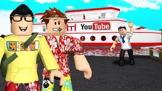 We Went On A YOUTUBER Only Vacation What Happened Will SHOCK You Roblox Bloxburg [upl. by Nairret]