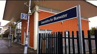 Greenhithe For Bluewater Train Station [upl. by Arvad]