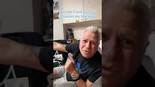 Papà Massimo e Valerio Varamo fanno uno ai loro amici influencer shorts [upl. by Aiuqram264]