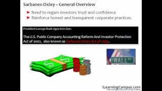 SAP ERP  Sarbanes Oxley  Overview [upl. by Althea]