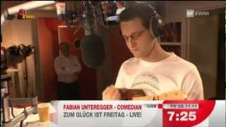 «Zum Glück ist Freitag» vom 25112011 22  Comedy mit Fabian Unteregger  SRF [upl. by Klump]