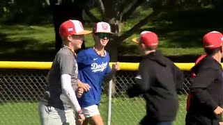 Boerne Little League AllStars practice ahead of Saturdays LLWS US final [upl. by Aihsiyt]