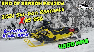 2021 Renegade XRS 850 ETEC  Full Review  4600 kms  RMotion X and RasX [upl. by Prager612]