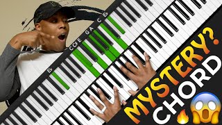 Play ADVANCED Jazz Gospel Passing Chords  Mystery Chord 1 [upl. by Rossy]