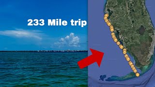 233 mile trip from St Petersburg to Marathon by Boat [upl. by Caldera642]