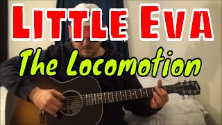 Little Eva  The Locomotion  Fingerpicking Guitar Cover [upl. by Latsyrk]