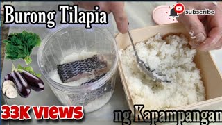 VLOG  15 BURONG TILAPIA NG KAPAMPANGAN [upl. by Nnor]