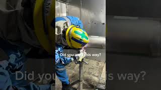 Super duplex different way cup walking Tigwelding99 welding welder [upl. by Nena4]