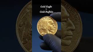 Gold Eagle vs Gold Buffalo Which do you prefer apmex gold preciousmetals goldcoin [upl. by Femmine93]