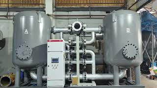 ZEROMICRO GAS CONSUMPTION TYPECOMPRESSION HEATED ADSORPTION AIR DRYER [upl. by Wolfy]