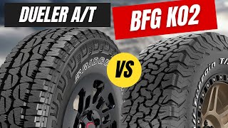 Bridgestone Dueler AT Revo 3 vs BF Goodrich KO2 [upl. by Laurena113]