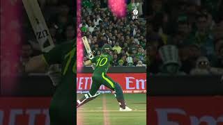 Shaheen Afridi is just as lethal with the bat 🔥 Cricket CricketShorts YTShorts [upl. by Ainessey]