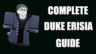 Duke Erisia guide quest location fight amp more I Deepwoken guide [upl. by Evvy]