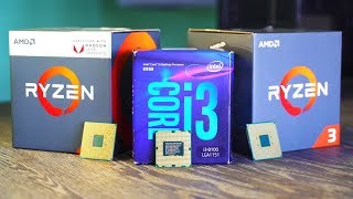 2200G Vs i38100 Vs Ryzen 3 1200  Gaming Benchmarks [upl. by Blackstock327]