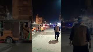 Havelian Bazaar in Night Khyber Pakhtun Kha Pakistan [upl. by Tahpos]