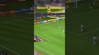 Roberto Carlos Corner Goal [upl. by Stander]