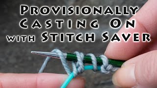 KnitTip Provisionally Cast On Your Knitting with Stitch Saver One of my favorite ways to cast on [upl. by Ernie]