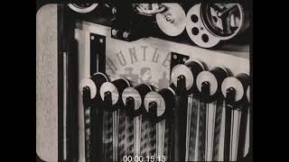 Edisons Kinetoscope in Operation 1940s  Film 1011091 [upl. by Shellans646]