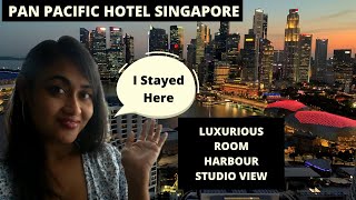 Stay At Pan Pacific Hotel Singapore Harbour Studio Room With Beautiful Singapore City View [upl. by Collin]