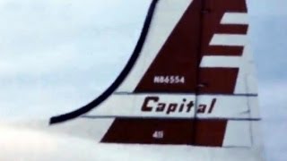 Capital Douglas DC4  quotTakeoff amp Cruisequot  1954 [upl. by Osnofla]