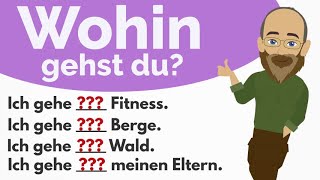 📚 Wo Lokale Präpositionen  Deutsch lernen  Learn German [upl. by Annirak]