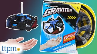 Air Hogs Gravitor Flying Toy from Spin Master Instructions  Review [upl. by Lancaster]