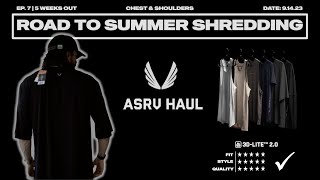 ASRV 3DLite Haul amp Review Full Chest and Shoulders Workout  Road to Summer Shredding Ep 7 [upl. by Whallon]