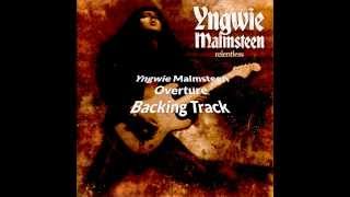 Overture Backing Track Yngwie Malmsteen from Relentless Eb [upl. by Jozef]