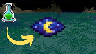 como hacer una pocion de vision nocturna en minecraft bedrock [upl. by Madson]