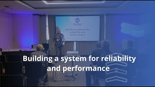 Building a system for reliability and performance  PUG CHALLENGE 2024 [upl. by Fogel759]