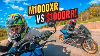 2024 BMW M 1000 XR vs S 1000 RR  TOP SPEED SMACKDOWN [upl. by Aland361]