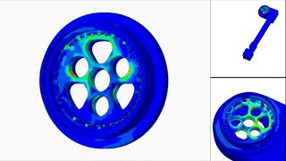 SIMULIA Abaqus windturbine [upl. by Ayotal]