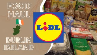 BIG LIDL Food Shop  DUBLIN IRELAND  Prices OnScreen [upl. by Sunil909]