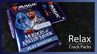 MTG Murders at Karlov Manor 2 Play Booster Opening ASMR  Relax and Crack Packs asmr packopening [upl. by Ytiak483]