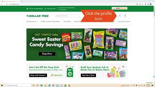 How to Change Your Dollar Tree Account Password [upl. by Benoite]