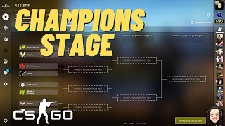 CSGO  PICKEM CHAMPIONS STAGE  VAMOS DIAMANTAR NOSSA MEDALHA  FINAL DO MAJOR [upl. by Eulau522]