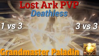 Lost Ark Paladin PVP Gameplay Grandmaster Paladin doing some more 1v3s and 3v3s [upl. by Ayotac770]